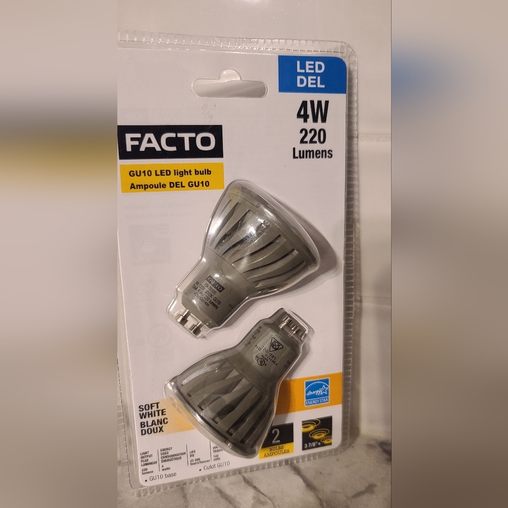 Facto GU10 LED Bulbs - Picture 2 of 4